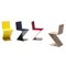 Chaises Zig Zag par Gerrit Thomas Rietveld pour Cassina, Set de 2 7