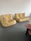 Canapé Deux Places Togo en Cuir Jaune par Michael Ducaroy pour Ligne Roset 5