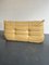 Zwei-Sitzer Togo Sofa aus gelbem Leder von Michael Ducaroy für Ligne Roset 10