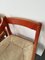 Red Carmimate Carver Chairs by Vico Magistretti, Set of 4 7