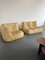 Corner Sofa in Yellow Leather by Michael Ducaroy for Ligne Roset 3