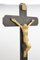 Crucifix en Bronze et Fer, Italie 2