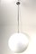 Lampe Boule X-Large Bauhaus en Verre Opalin 1