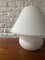 Opaline Glass Mushroom Lamp, 1970s 7