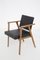 Esszimmerstühle aus Holz und Leder von Franco Albini, 6er Set 2