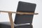 Dining Chairs in Wood and Leather Attributed to Franco Albini, Set of 6, Image 7