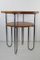 Bauhaus Style Steel Tube Table with Trumpet Legs, 1940s 1