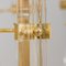 Large Italian Gold Brass & Crystal Glass Chandelier by Gaetano Sciolari, 1970s, Image 5