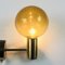 Mid-Century Scandinavian Brass & Glass Model v-149 Wall Lamp by Hans-Agne Jakobsson för Markaryd, 1960s 4