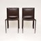 Modernist Italian Leather Side Chairs from Cattelan Italia, Set of 2, Image 3