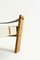 Poltrona in legno di pino e tela con sgabello di John De Haard per Gebroeders Jonkers Noordwolde, set di 2, Immagine 15