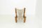 Set of Netherland Easy Chair in Pinewood & Canvas with Stool by John De Haard for Gebroeders Jonkers Noordwolde 4