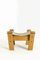 Set of Netherland Easy Chair in Pinewood & Canvas with Stool by John De Haard for Gebroeders Jonkers Noordwolde 5