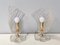 Vintage Italian Revolving Murano Glass Table Lamps from Barovier, Set of 2 6