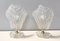 Vintage Italian Revolving Murano Glass Table Lamps from Barovier, Set of 2 4