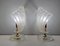 Italienische Vintage Murano Glas Tischlampen von Barovier, 2er Set 8