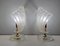 Vintage Italian Revolving Murano Glass Table Lamps from Barovier, Set of 2 8