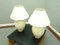 Regency Ceramic Table Lamps, 1970s, Set of 2 2