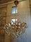 Gilded Brass Chandelier by Christoph Palme for Palwa, 1960s 1