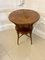 Antique Edwardian Rosewood Inlaid Circular Lamp Table 1