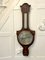 Antique Edwardian Mahogany Inlaid Banjo Barometer 3