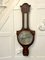 Antique Edwardian Mahogany Inlaid Banjo Barometer, Image 3