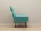 Danish Turquoise Armchair, 1970s 9