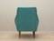 Danish Turquoise Armchair, 1970s 7