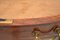 Antiker edwardianischer Schreibtisch aus Holz mit Lederplatte & Intarsien 8