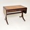 Regency Style Leather Top Sofa Table, 1940s, Image 1