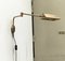Mid-Century German Hollywood Regency Style Brass Wall Lamp Sconce by Florian Schulz for Interline, 1970s 8