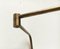 Mid-Century German Hollywood Regency Style Brass Wall Lamp Sconce by Florian Schulz for Interline, 1970s, Image 15