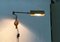 Deutsche Mid-Century Wandlampe aus Messing im Hollywood Regency Stil von Florian Schulz für Interline, 1970er 19