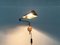 Deutsche Mid-Century Wandlampe aus Messing im Hollywood Regency Stil von Florian Schulz für Interline, 1970er 1