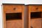 French Art Deco Walnut Bedside Cabinets, Set of 2 4