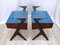 Tables de Chevet ou Tables de Chevet Mid-Century par Vittorio Dassi, Italie, 1950s, Set de 2 12