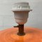Große Emaillierte Keramik Ufo Tischlampen von Gerard Danton für Roche Bobois, 2er Set 2
