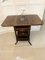 Antiker viktorianischer Tisch aus Palisander mit Intarsien 7