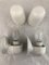 Ceramic Model 6067 Sconces by Wilhelm Wagenfeld for Lindner, 1958, Set of 2 11