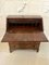 Antique George III Figured Mahogany Bureau Desk 5