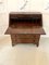 Antique George III Figured Mahogany Bureau Desk 7