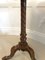 Antique Victorian Burr Walnut Marquetry Inlaid Lamp Table, 1860, Image 7