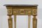 Louis XVI Style 19th-Century Marble and Golden Wood Console Table 18