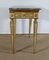 Louis XVI Style 19th-Century Marble and Golden Wood Console Table 15