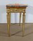 Louis XVI Style 19th-Century Marble and Golden Wood Console Table 22