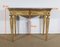 Louis XVI Style 19th-Century Marble and Golden Wood Console Table 21