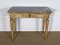 Louis XVI Style 19th-Century Marble and Golden Wood Console Table 2