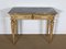 Louis XVI Style 19th-Century Marble and Golden Wood Console Table, Image 2