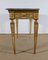 Louis XVI Style 19th-Century Marble and Golden Wood Console Table 17