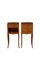 Tables de Chevet en Bois, Set de 2 1